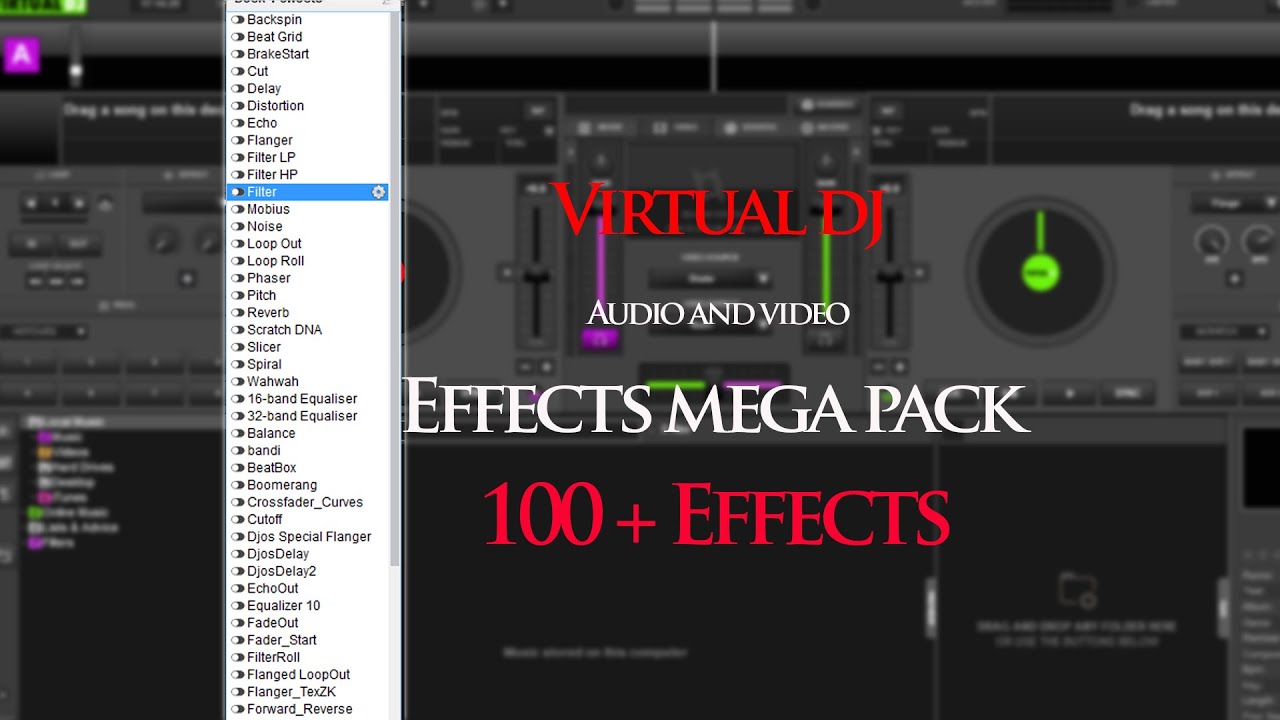 virtual dj video effects